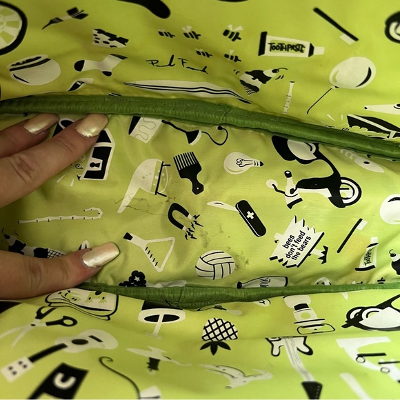 Paul Frank Rattan Purse "Bees don't feed the bears" vintage Y2K - Picture 13 of 15